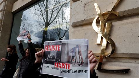 musik zu ysl skandal werbung|Yves Saint Laurent: Sexistische Modekampagne verletzt die .